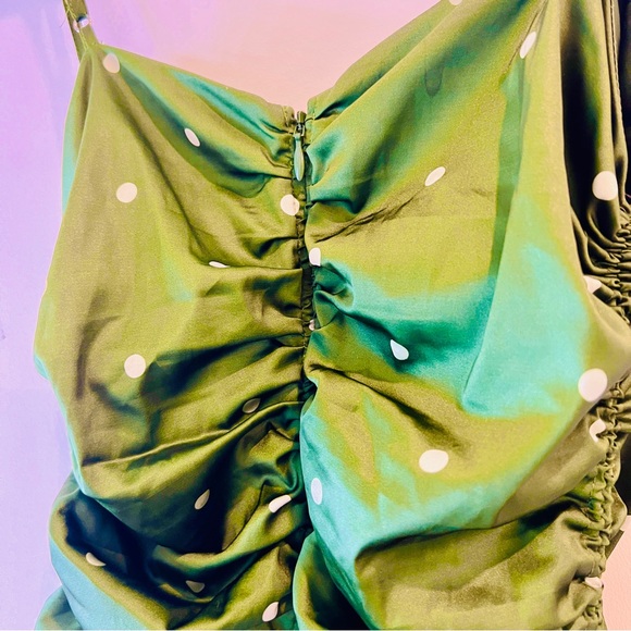 Urban Outfitters | For Love & Lemons | Ruched Paula Dress - Picture 8 of 11